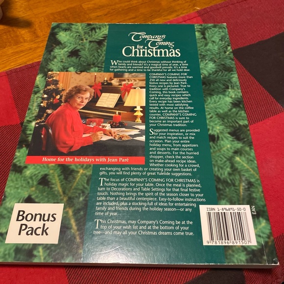 Company’s Coming for Christmas Cookbook - Picture 2 of 3